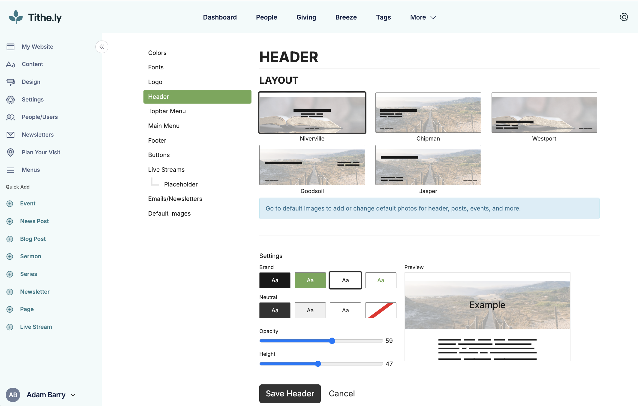Sites Header Layout and Settings.png