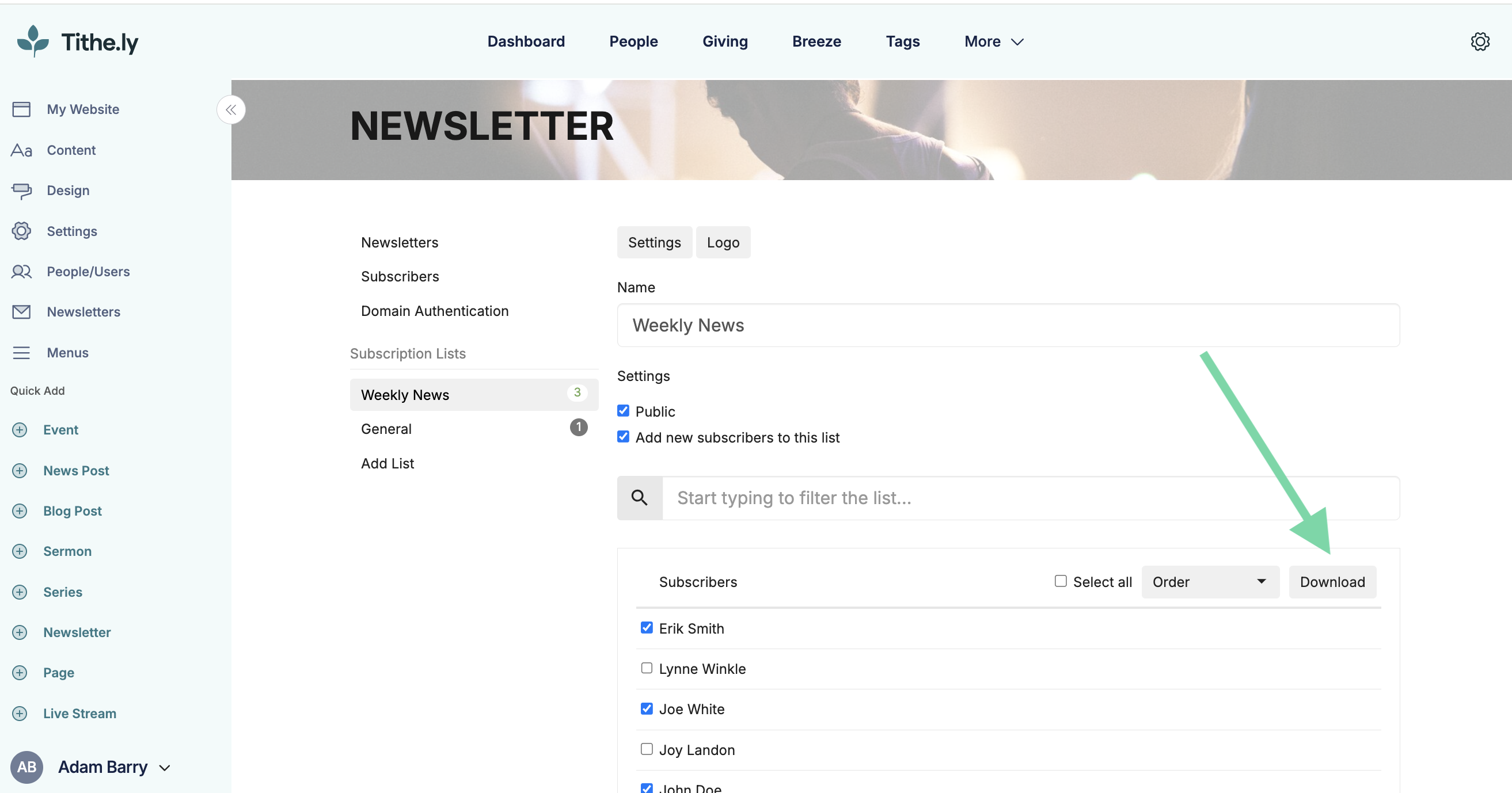 Sites Download Newsletter List Subscribers.png