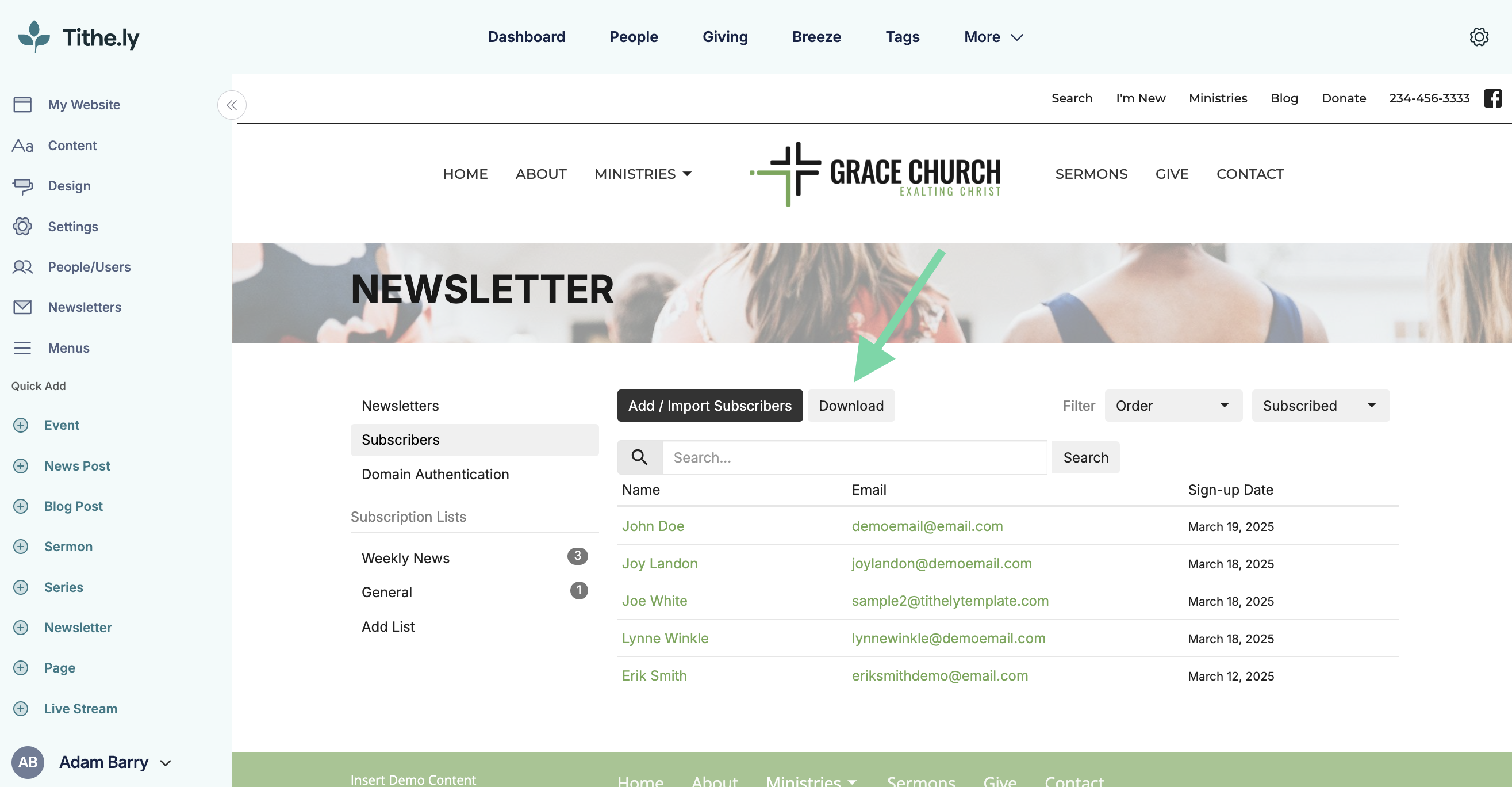 Sites Download All Subscribers.png