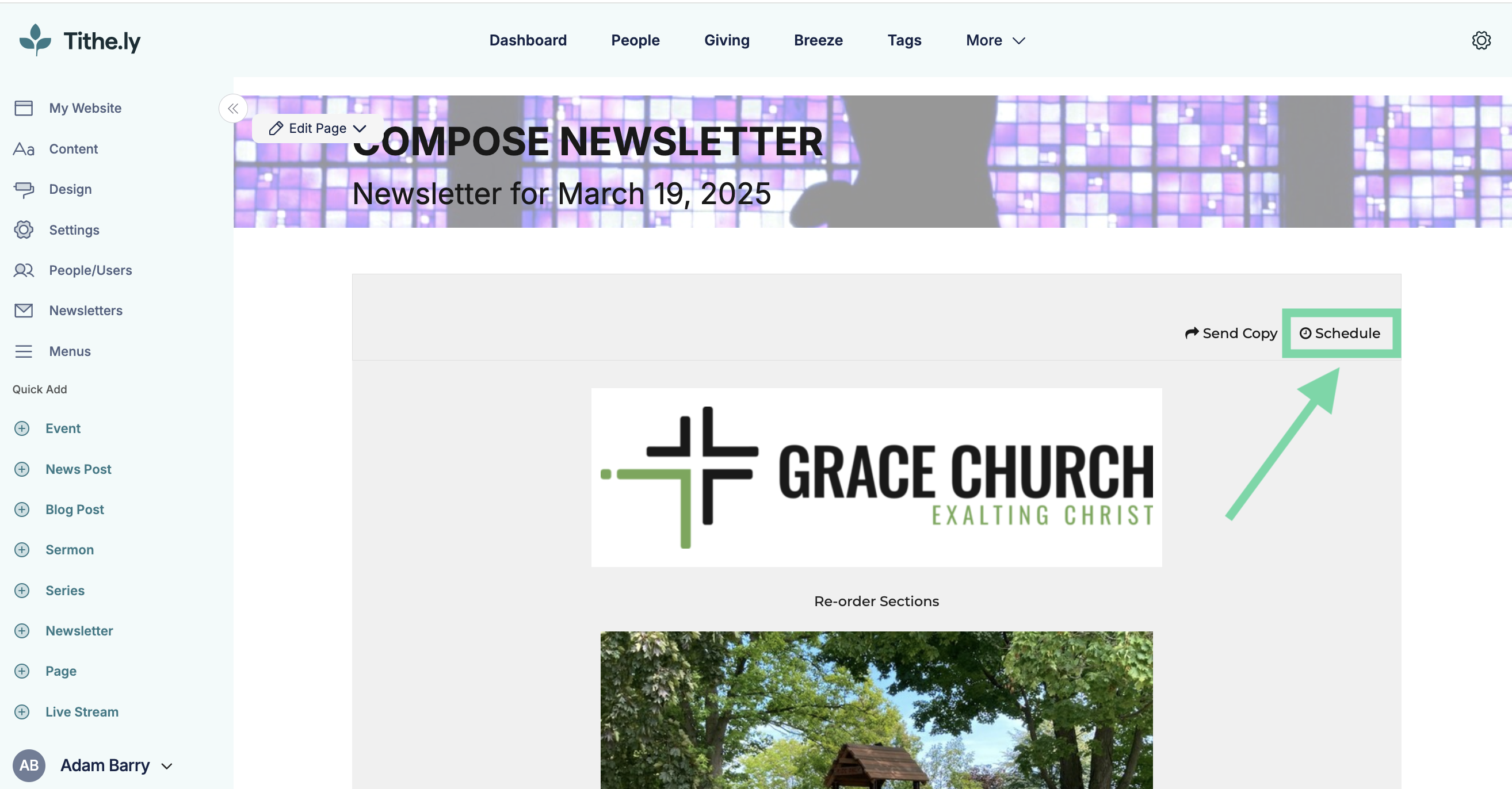 Sites Newsletter Schedule.png