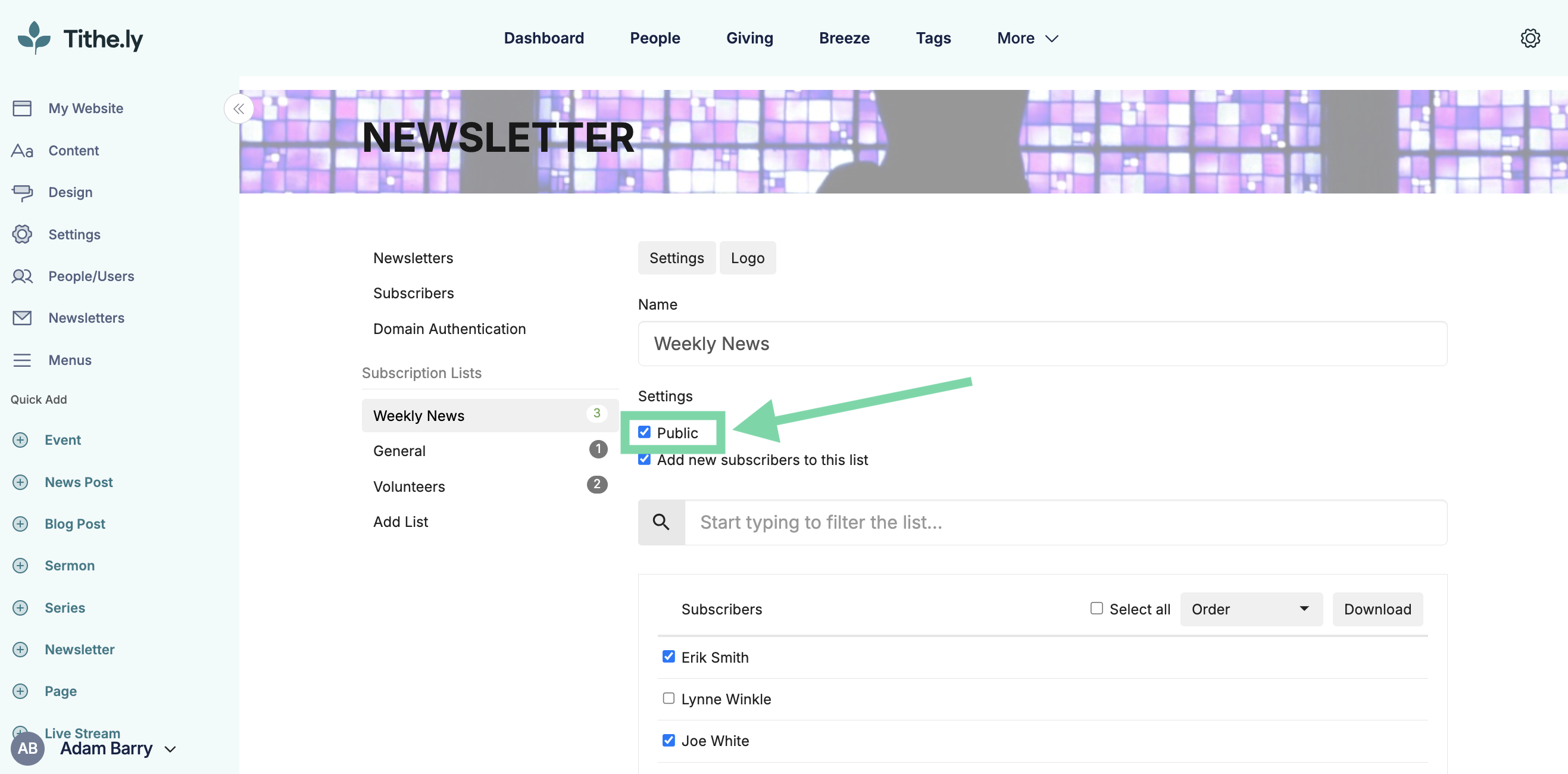 Sites Newsletter Settings Public.png