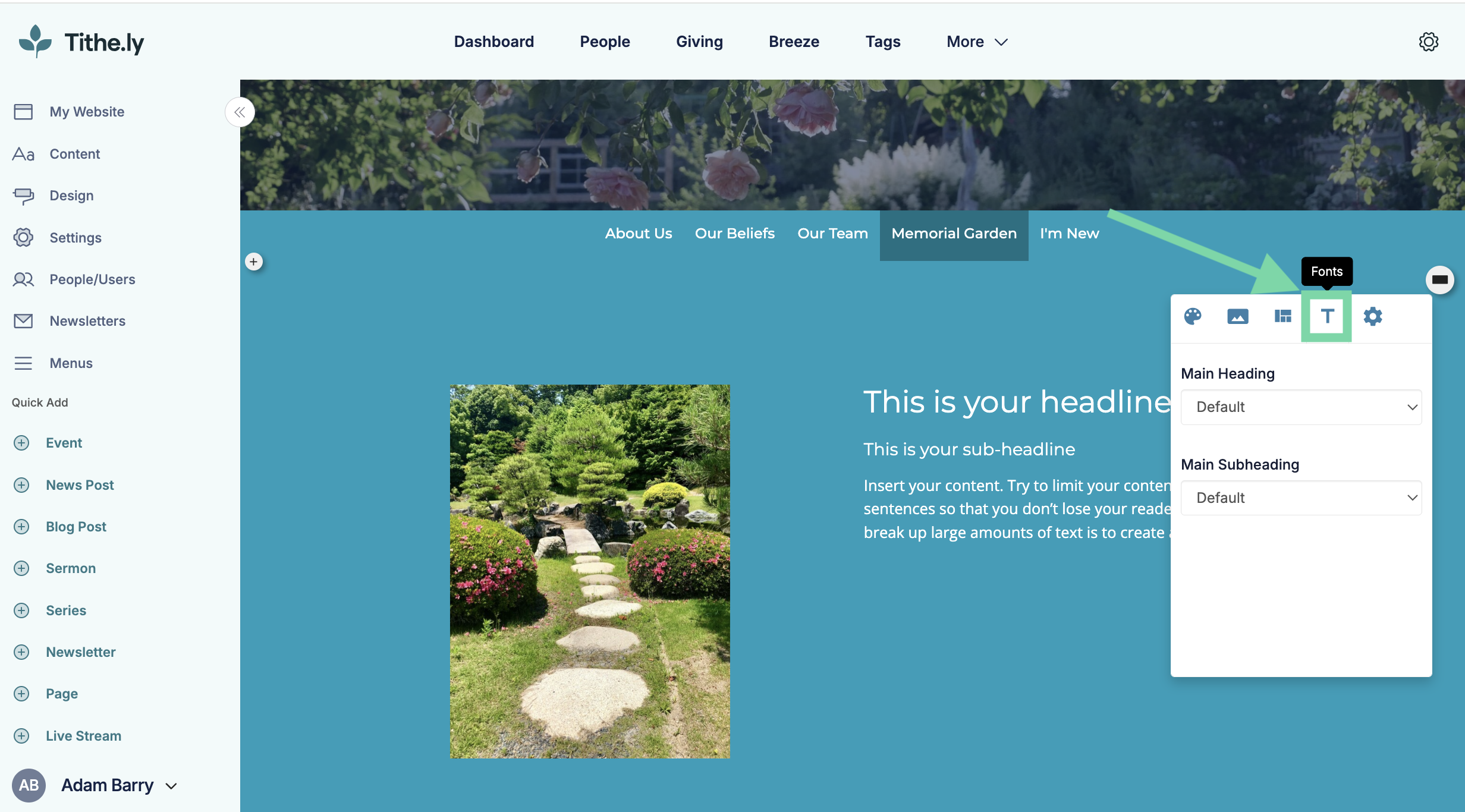 Sites Fonts in Block.png